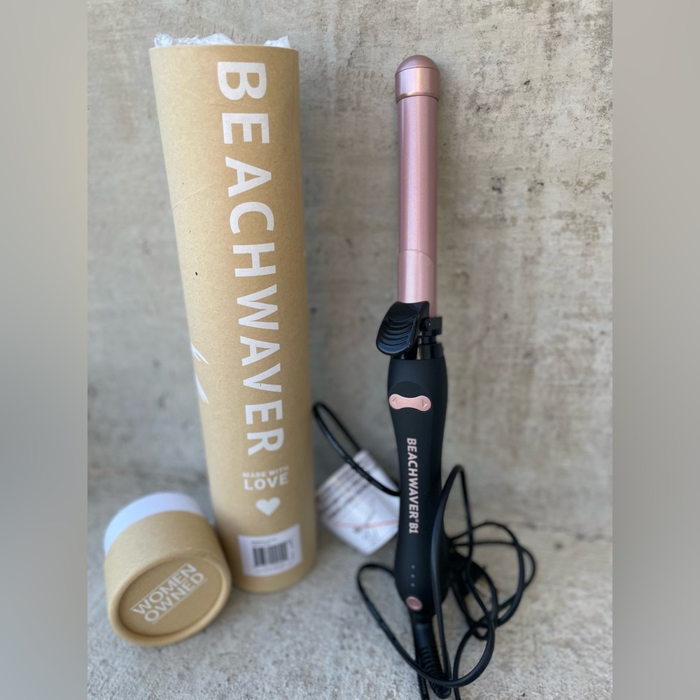 BEACHWAVER B1 Midnight Rose Rotating Curling Iron